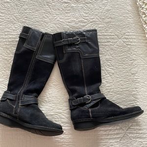 Clarks Black Boots
